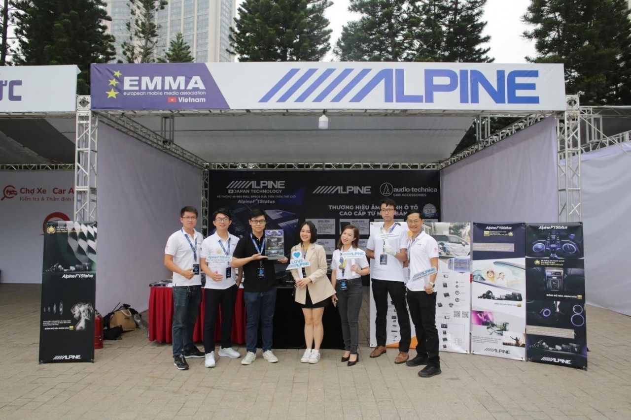 Alpine Việt Nam mang đến sự bùng nổ tại giải đấu âm thanh EMMA 2022