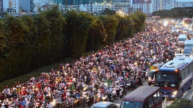 Tp Hồ Chí Minh: Nhiều tuyến đường trung tâm bị cấm tối 31/12