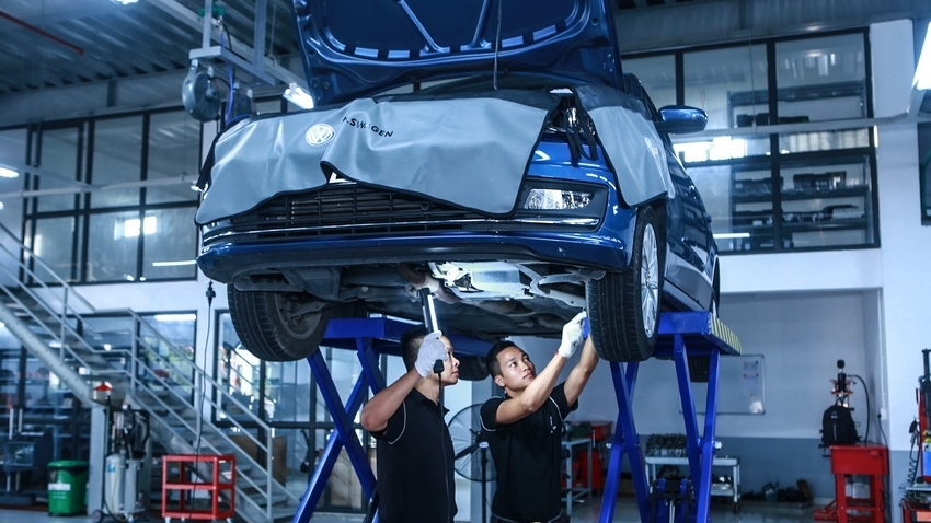 Volkswagen ưu đãi khách hàng bảo dưỡng xe cuối năm