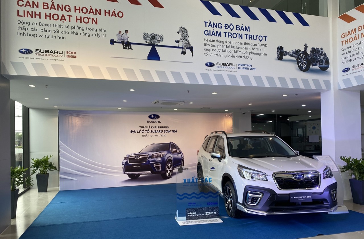 Subaru Forester tại Việt Nam có thêm màu nội thất mới