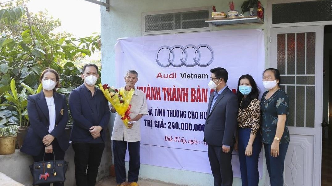 Audi chung tay hỗ trợ từ thiện tại tỉnh Đắk Nông