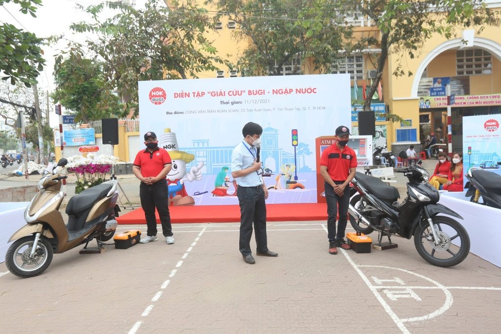 NGK Việt Nam triển khai mô hình ATM Bugi