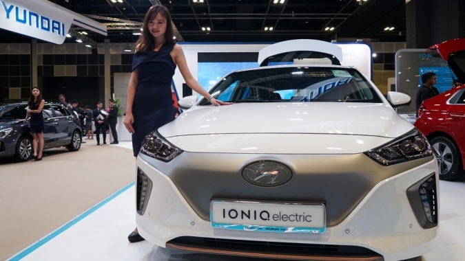 Hyundai tự tin mang xe điện Ioniq tới triển lãm Singapore 2018