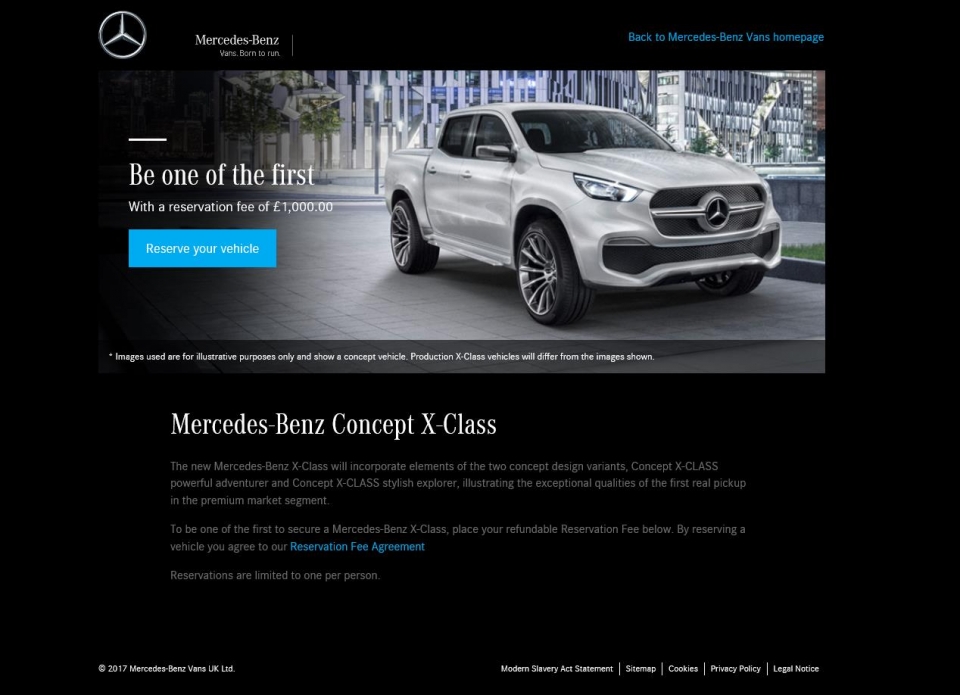 mercedes benz bat dau nhan dat hang ban tai x class