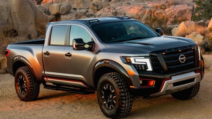 Cạnh tranh với Ford F-150, bán tải Nissan Titan sẽ có tùy chọn động cơ V6