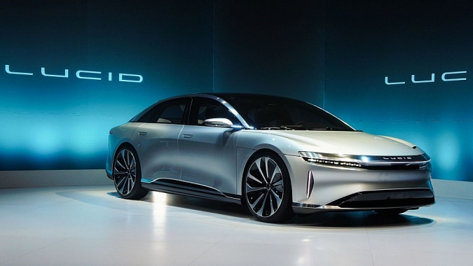 Xe điện hạng sang của Lucid nhắm cạnh tranh với Tesla Model S