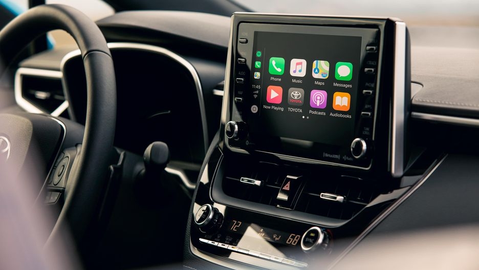 toyota corolla 2019 se co apple carplay va sac khong day cho iphone x