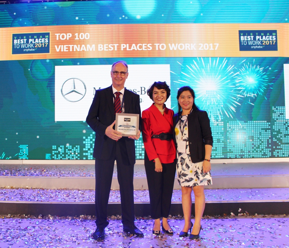 mercedes benz la moi truong lam viec tot nhat cua nganh o to tai viet nam