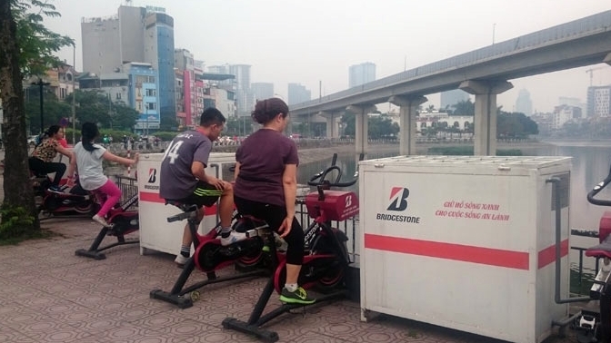 Xe đạp lọc nước Bridgestone hư hỏng nặng chỉ sau vài tháng
