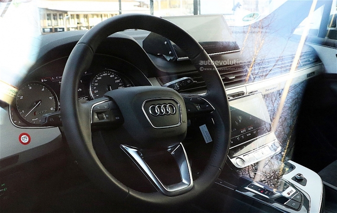 Nội thất Audi Q8 lần đầu hé lộ trong ảnh chụp từ Nurburgring