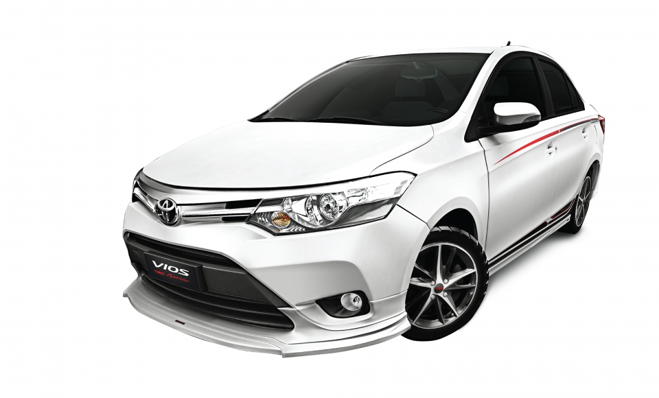 toyota ra mat vios 2017 do bodykit trd cao cap tai thi truong viet nam