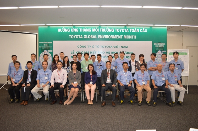 Toyota Việt Nam đẩy mạnh nỗ lực bảo vệ môi trường