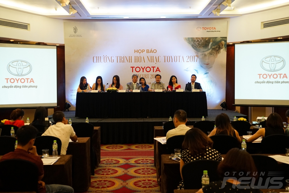 "Hòa nhạc Toyota 2017" sẽ diễn ra vào ngày 25 và 26/8 tại Nhà hát Lớn Hà Nội