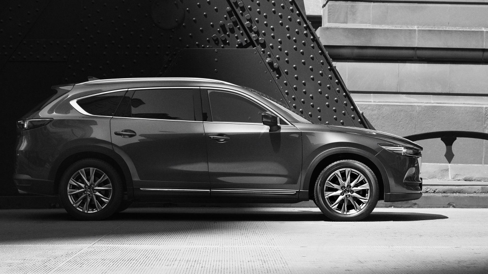 Hé lộ hình ảnh của SUV 7 chỗ Mazda CX-8 hoàn toàn mới