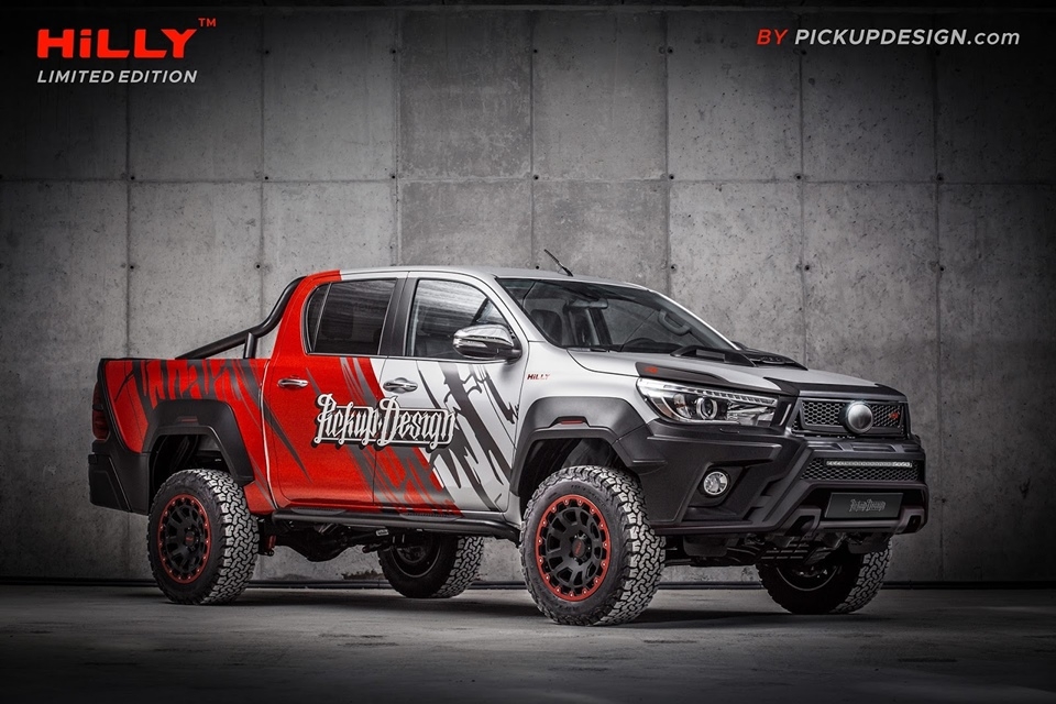 Toyota Hilux ngầu hơn qua bàn tay Carlex Design
