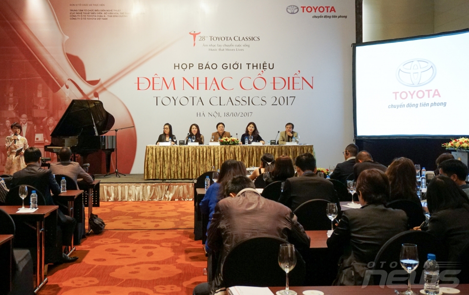 dem nhac co dien toyota 2017 se dien ra duy nhat 1 ngay tai nha hat lon ha noi