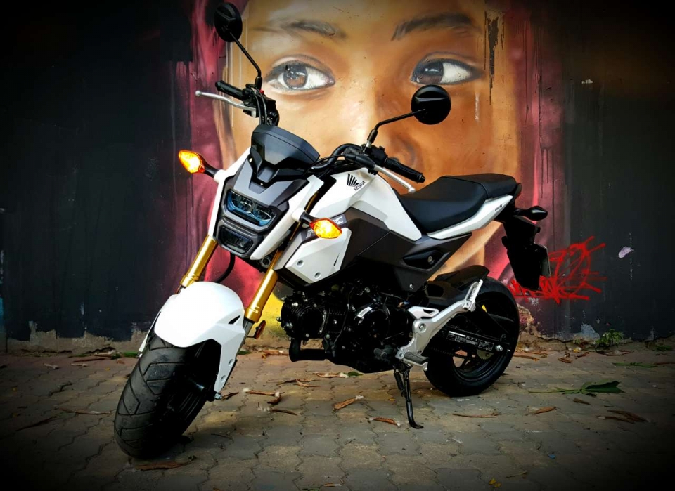 honda msx 2017 them mon moi vung dam me