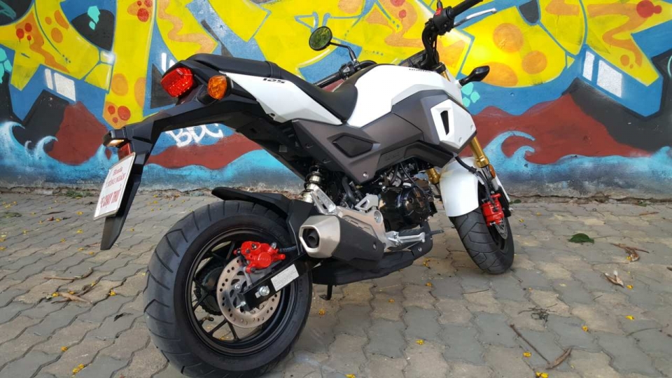 honda msx 2017 them mon moi vung dam me