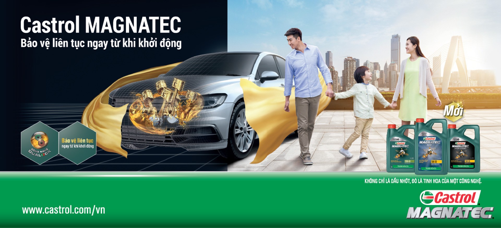 Castrol MAGNATEC - Kỷ nguyên mới của công nghệ bảo vệ động cơ