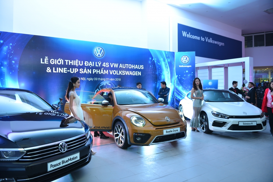 volkswagen viet nam mo rong kinh doanh voi dai ly 4s autohaus