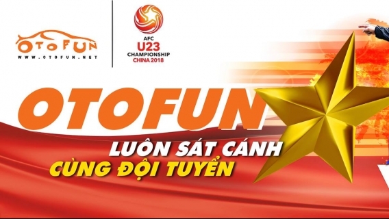 OTOFUN phát miễn phí decal cổ động đội tuyển U23 Việt Nam