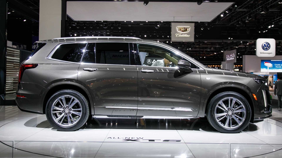 suv hang sang cadillac xt6 2020 dep long lay tai trien lam detroit