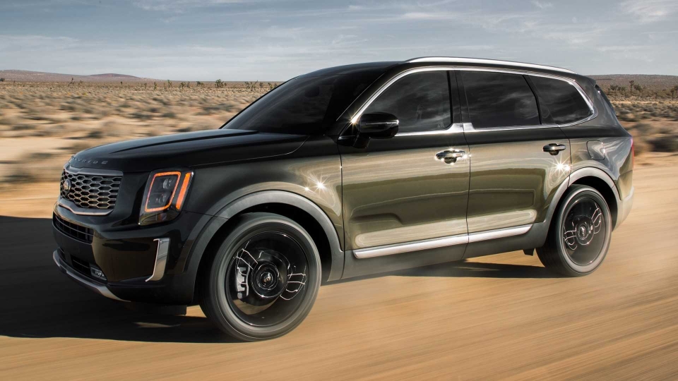 suv dau bang kia telluride lo dien voi 8 cho ngoi