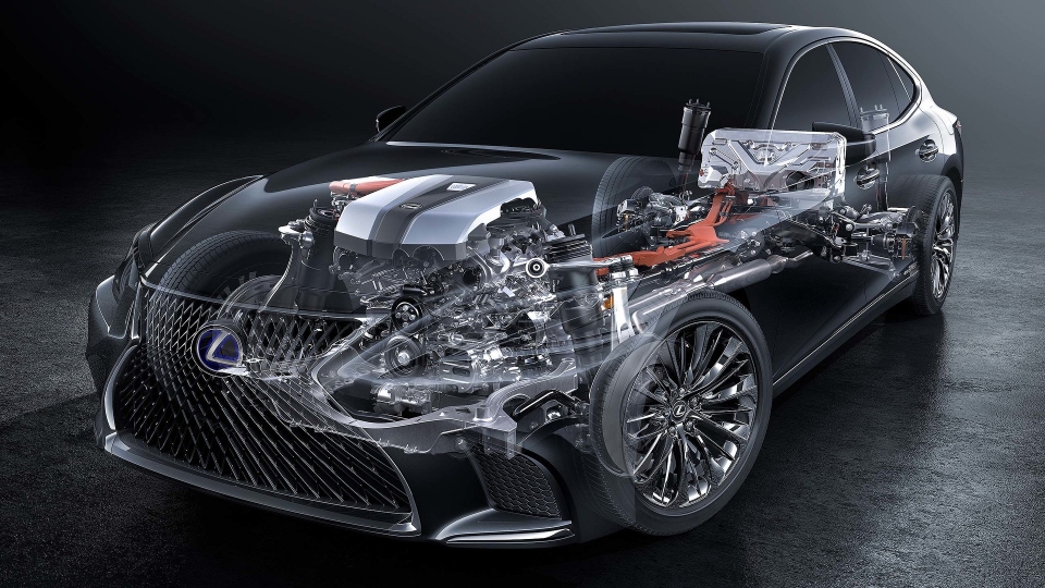 lexus ls 500h 2018 co the dat 140 kmgio o che do chay dien