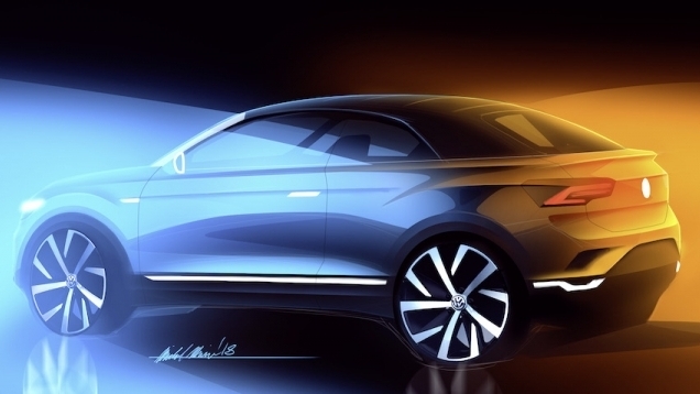 SUV mui trần cá tính Volkswagen T-Roc sẽ ra mắt vào năm 2020