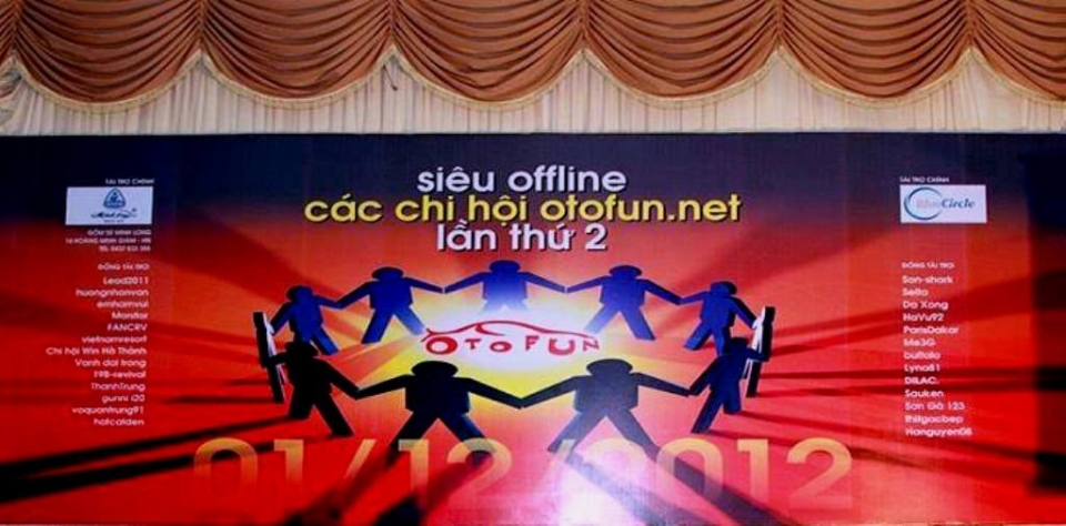 sap dien ra sieu offline cua cong dong otofun