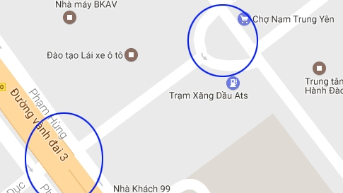 Bất cập chỉ dẫn giao thông ở nút giao Phạm Hùng - Đỗ Đức Dục  - Nam Trung Yên