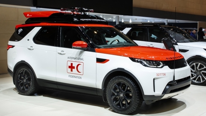 [Geneva 2017] Độc đáo "siêu xe" cứu hộ Land Rover Discovery Project Hero