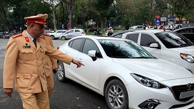 Hà Nội: CSGT xử phạt hơn 6.600 tài xế trong 4 ngày "dọn" vỉa hè