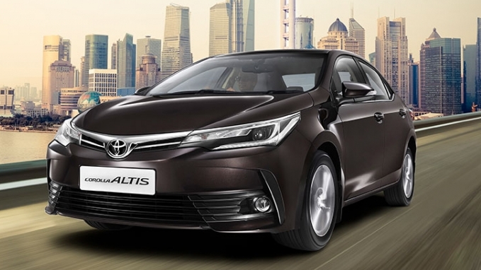 Toyota công bố Corolla Altis 2017 tại Ấn Độ