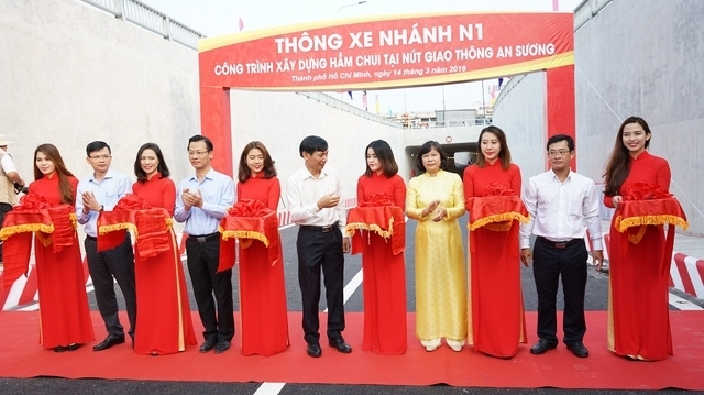 Thành phố Hồ Chí Minh thông xe nhánh N1 hầm chui An Sương