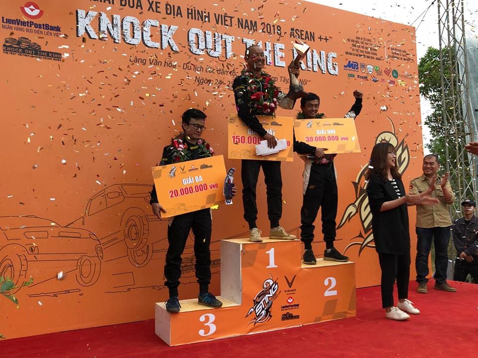 tran phat len ngoi vo dich vong thi thang cua giai knock out the king 2018