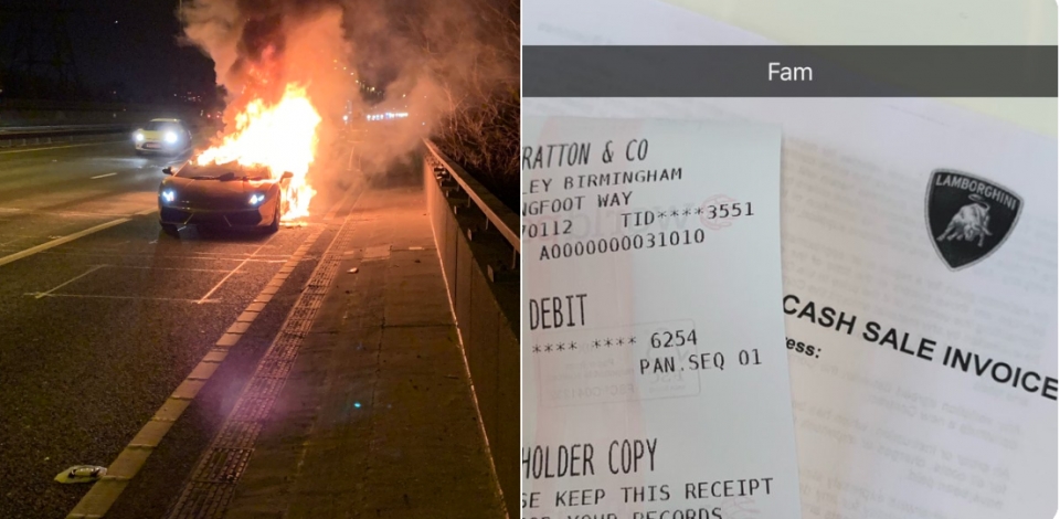 Lamborghini Gallardo LP560-4 Spyder bốc cháy dữ dội sau bảo dưỡng lamborghini gallardo lp560 4 spyder boc chat du doi sau bao duong