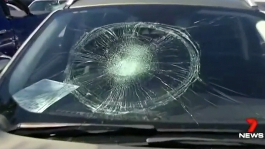 Hai "trẻ trâu" đập phá 37 ô tô ở Úc