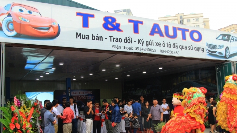 Khai trương cơ sở kinh doanh xe cũ T&T Auto