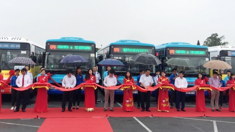 ​Thêm 2 tuyến xe buýt kết nối trung tâm Hà Nội với ngoại thành