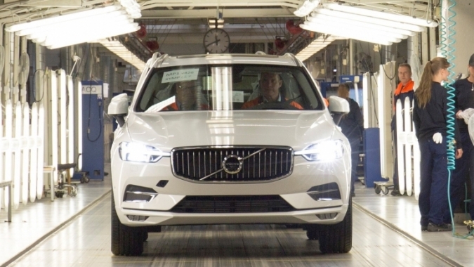 Volvo khởi động dây chuyền sản xuất XC60 thế hệ mới