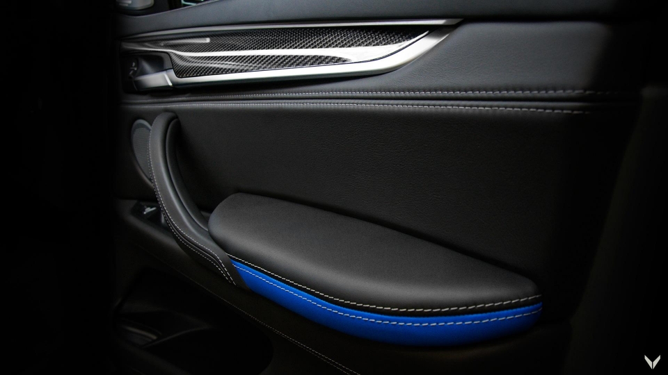 vilner to tham sac xanh cho noi that bmw x6 m