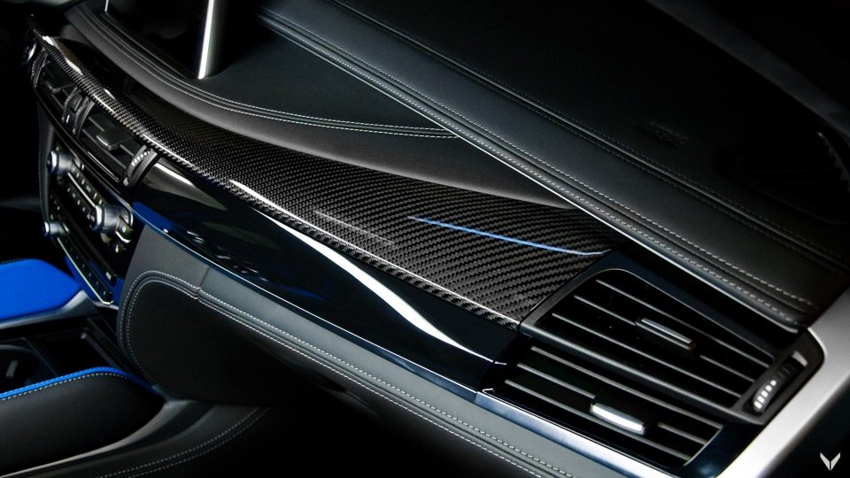 vilner to tham sac xanh cho noi that bmw x6 m