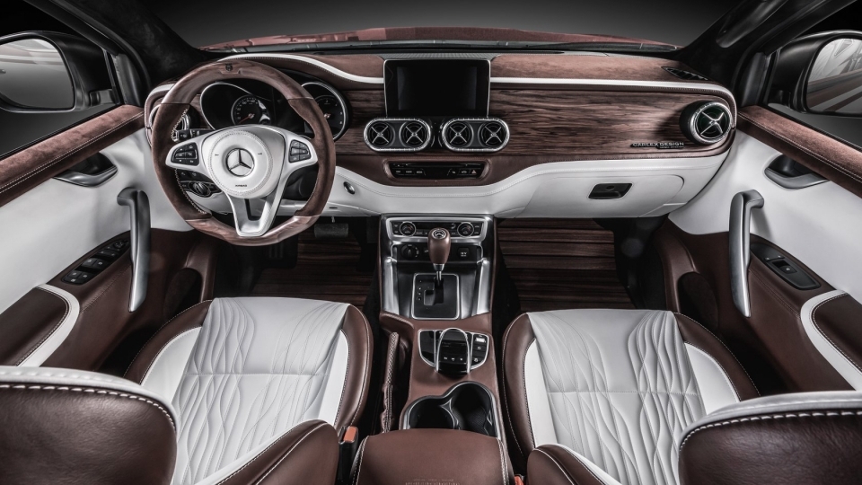 Chiêm ngưỡng khoang lái cực sang trọng của bán tải Mercedes-Benz X-Class