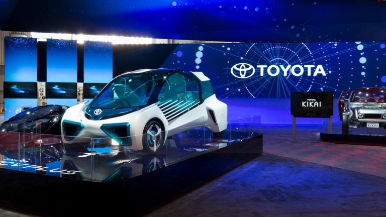 Toyota hợp tác với NVIDIA nghiên cứu công nghệ xe tự hành