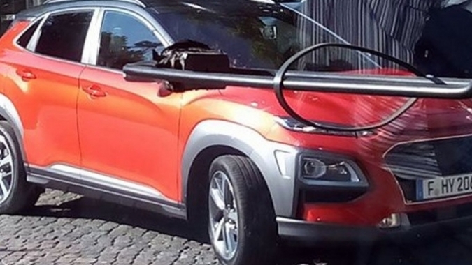 SUV Hyundai Kona bất ngờ xuất hiện trên phố