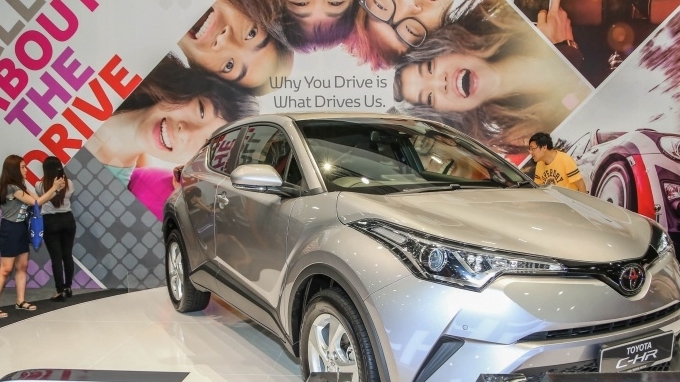 Cận cảnh SUV đô thị Toyota C-HR vừa ra mắt tại Malaysia