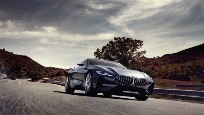 Cận cảnh xe ý tưởng BMW Series 8 Coupe thế hệ mới