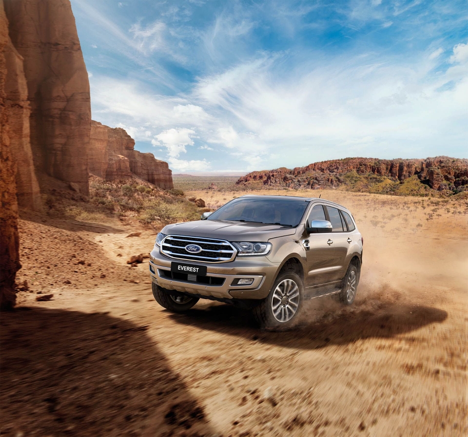 ford everest 2019 se so huu dong co twin turbo cung hop so 10 cap