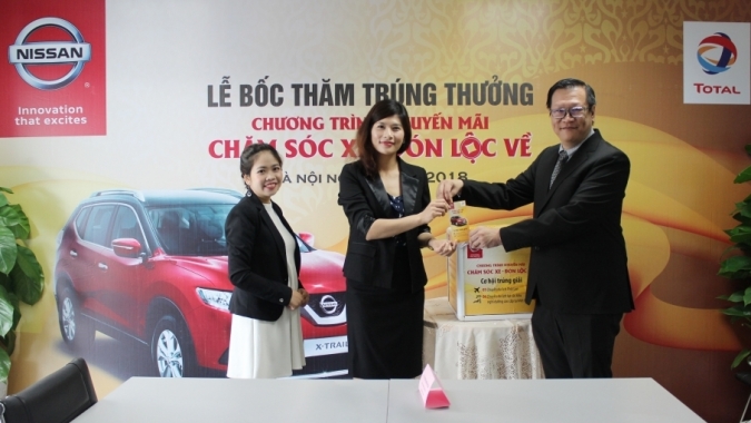 Đi chăm sóc xe trúng giải của Nissan Việt Nam